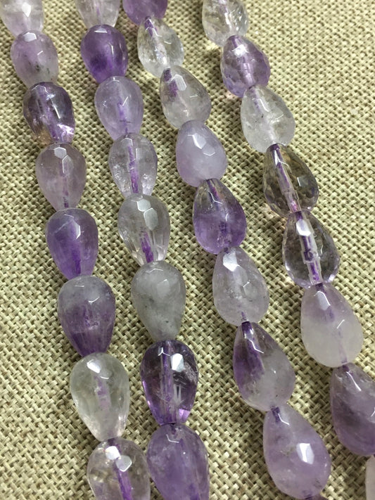 12-14mm Amethyst Drop  Qty 29 / 7384