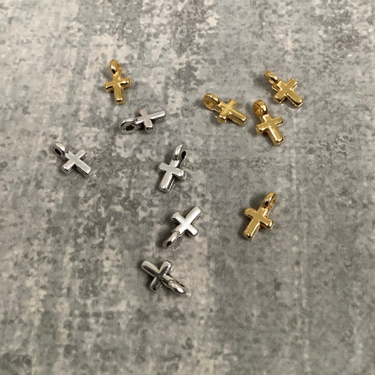 5mm Cross Pendant Qty 5 / 20905