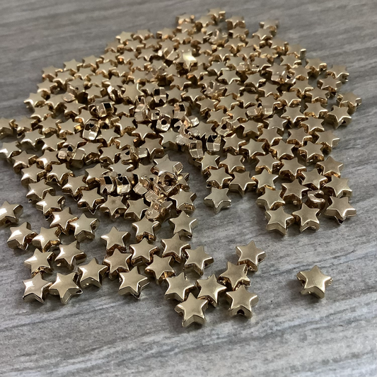 6mm Mini Gold Star Ac - 22827 resin