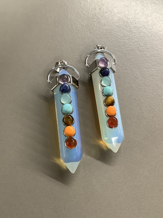55mm Opal Pointer Stone with Chakra Gemstone Opalo Qty 1 /16889