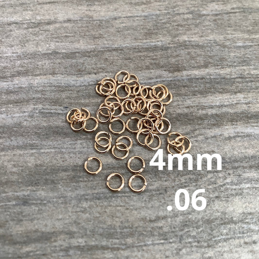 4mm Round Jumpring Aprox 90- 22955