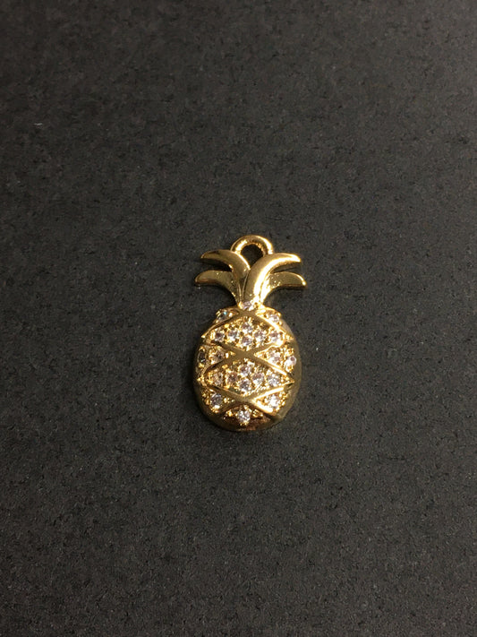 16mm Pineapple Charm with pave Qty 1 / 17500