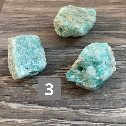 Raw Gemstones Qty1- 23519/23518/23533