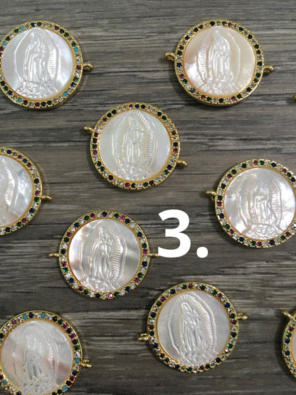 17mm Conector Multicolor Zirc Qty1 24606/24608/24607