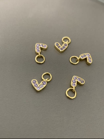 6mm heart zirconia 21661