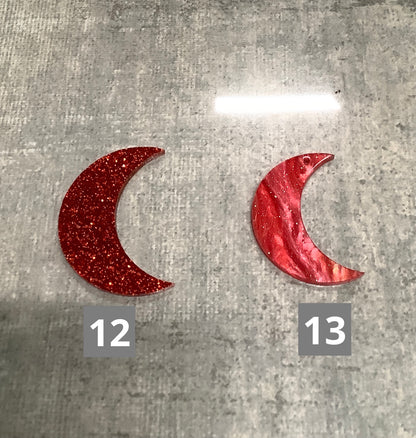 40mm Moon with Glitter / Luna 20412