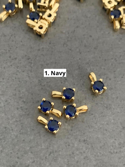 Zirconia charm Qty 1 /21563