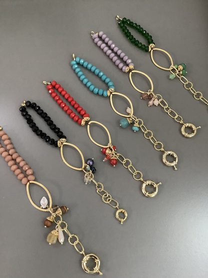 Fall glass kit to make a bracelet 23399