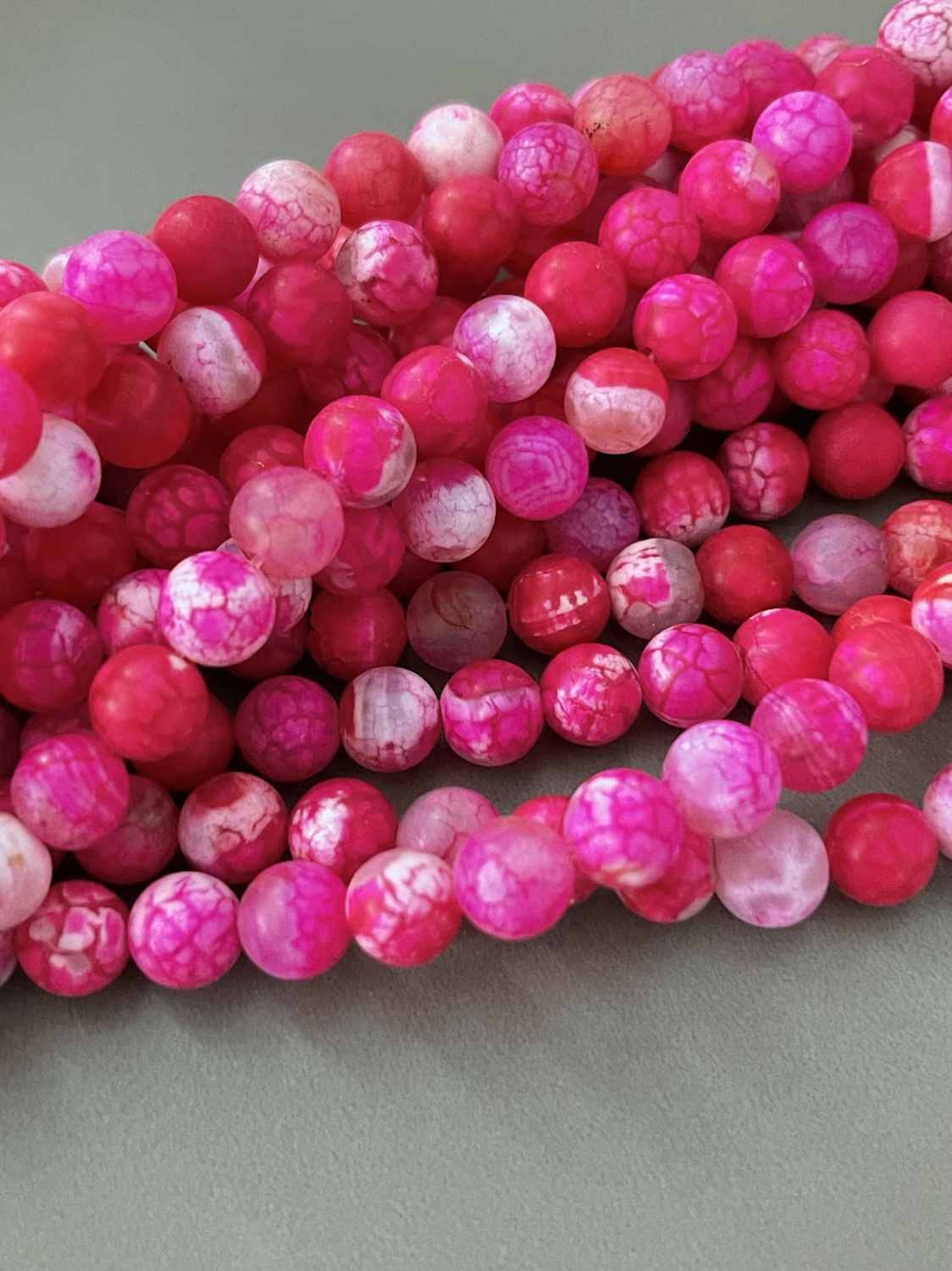 8mm Vibrant Fuschia qty1- 21975