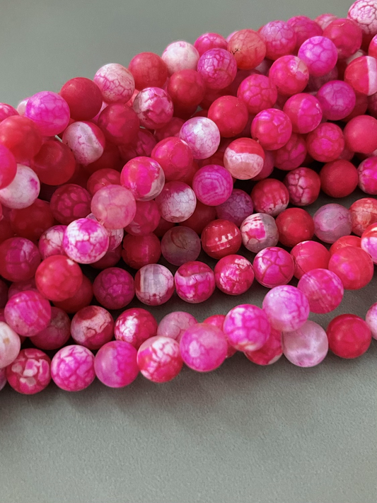 8mm Vibrant Fuschia qty1- 21975