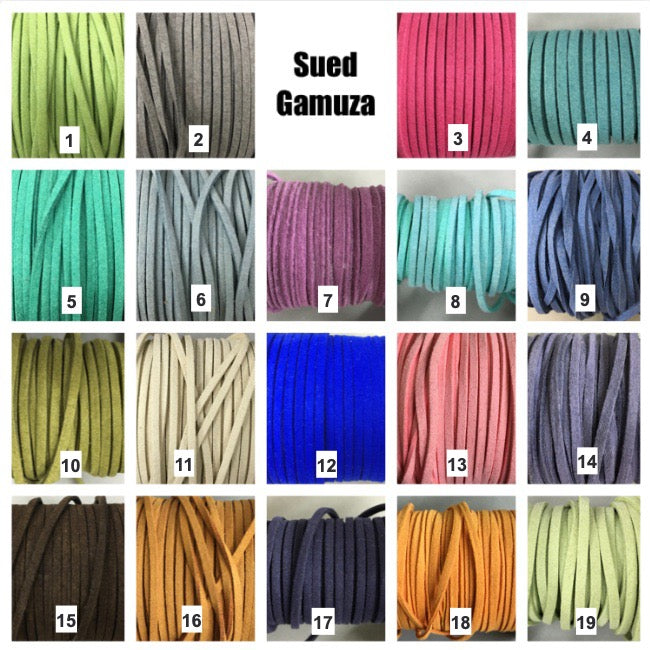 3mm Sued -  Gamuza 6 yards