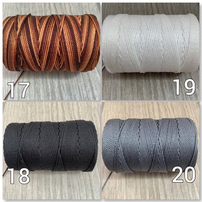 2mm Nylon Cord Solid Color Qty 5 yard 4596