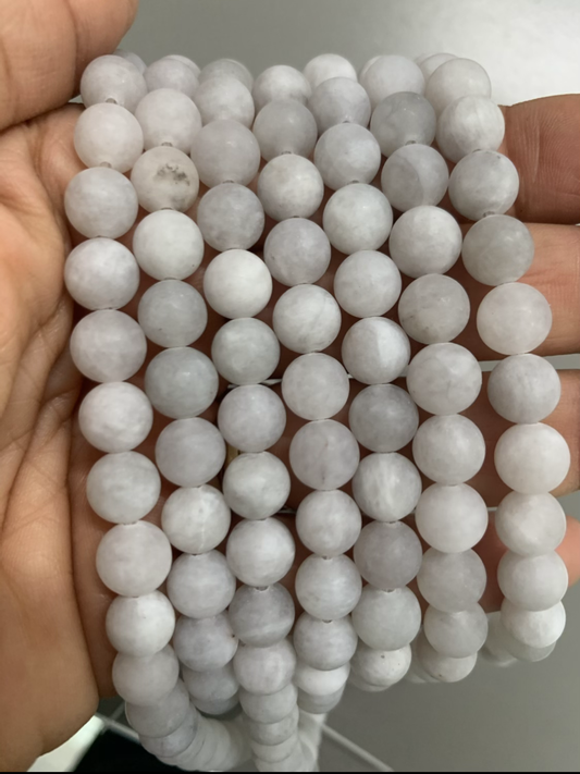 8mm Crazy Lace Agate qty 46 beads 21639