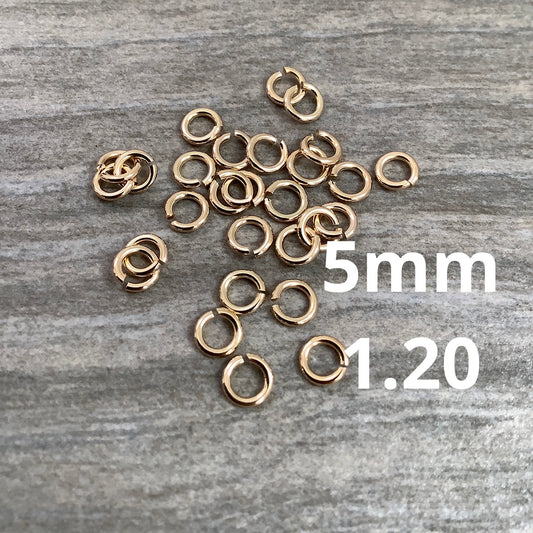 5mm Open Round Jumpring Aprox 57-22953