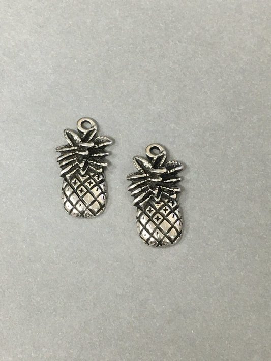 19mm Pineapple Silver Qty 2 / Piña- 14286