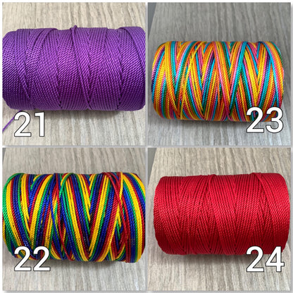 2mm Nylon Cord Solid Color Qty 5 yard 4596