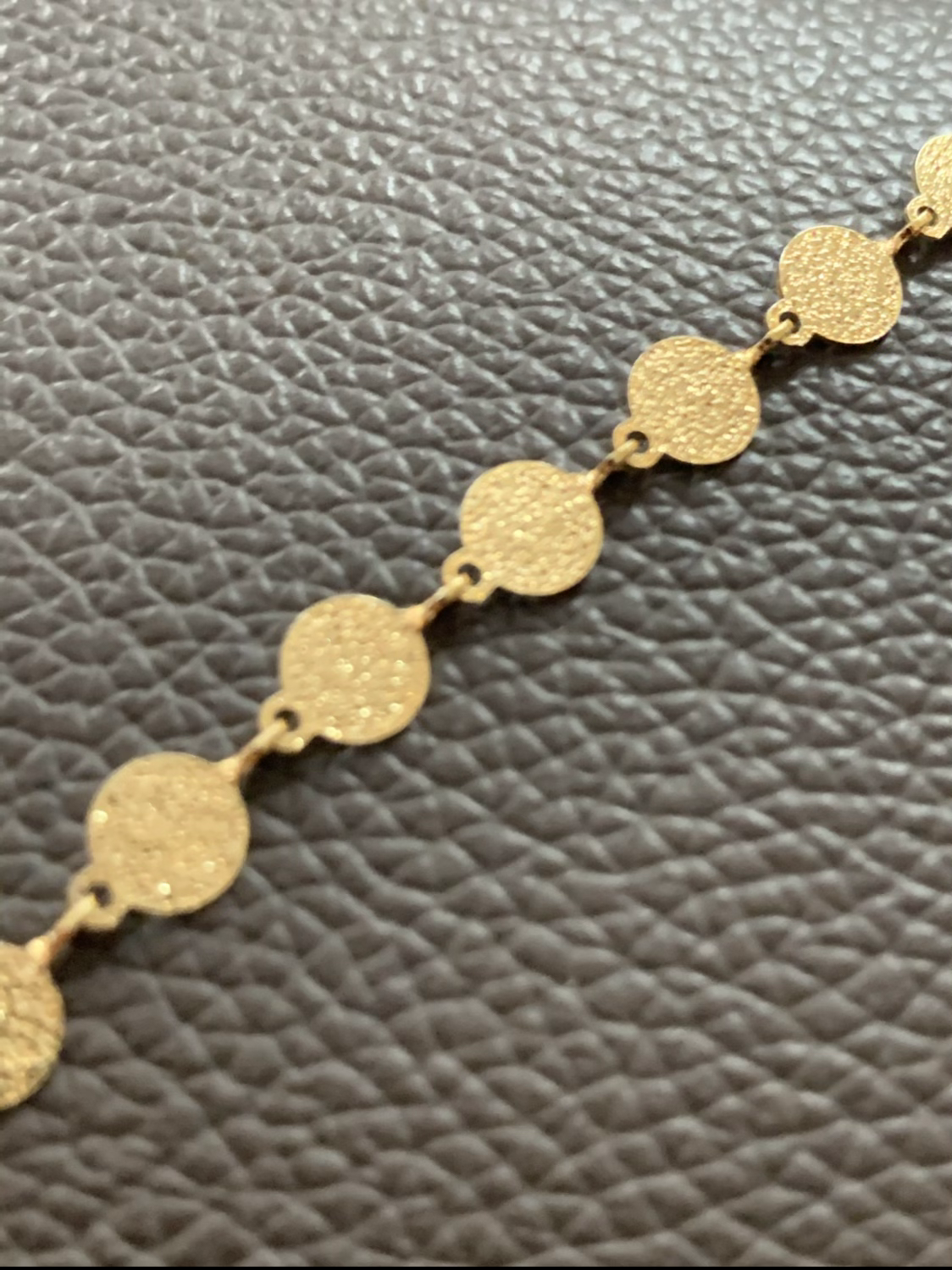 Chain w/ round connect gold filled 21341 by ft