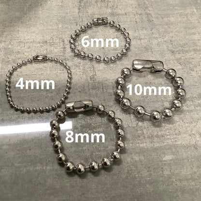 Pulsera a 7 pulgadas-bracelet plata  ball chain/cadena de bolita