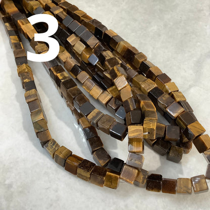 8mm Jasper Square Qty1- 21849/21852/21853-21854/21857