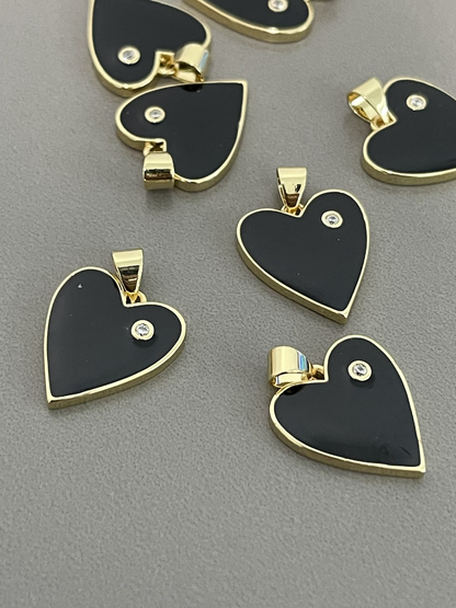 20mm heart qty 1