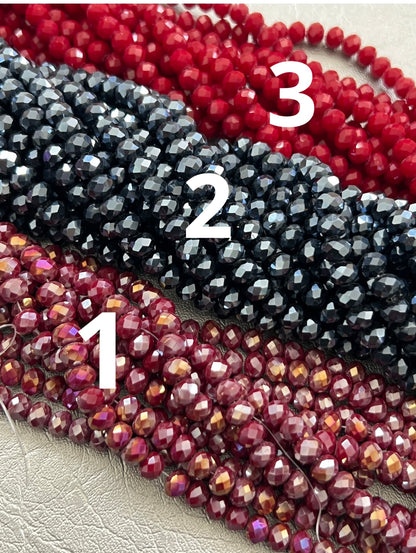8mm rondelle strand