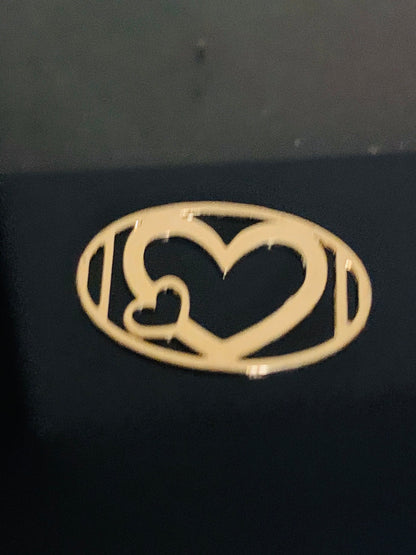 20mm oval Mother’s Day connectors / dia de las madres,  corazón