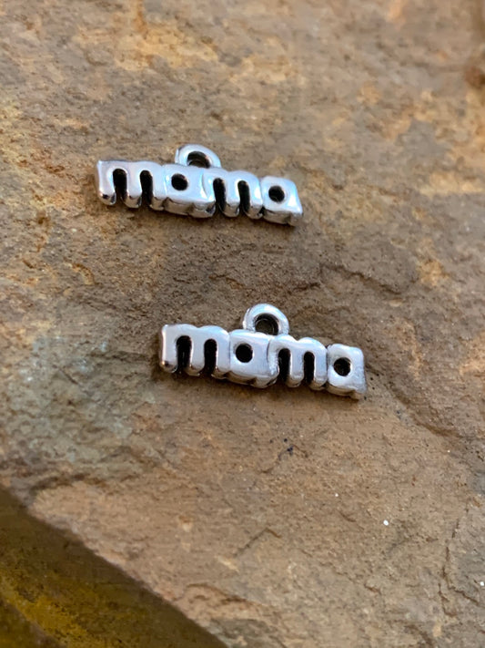 17mm Mamá Silver Qty 2 18158