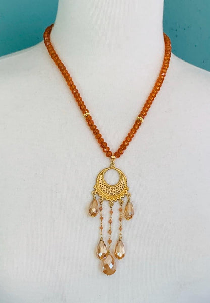 Adjustable Amber Necklace
