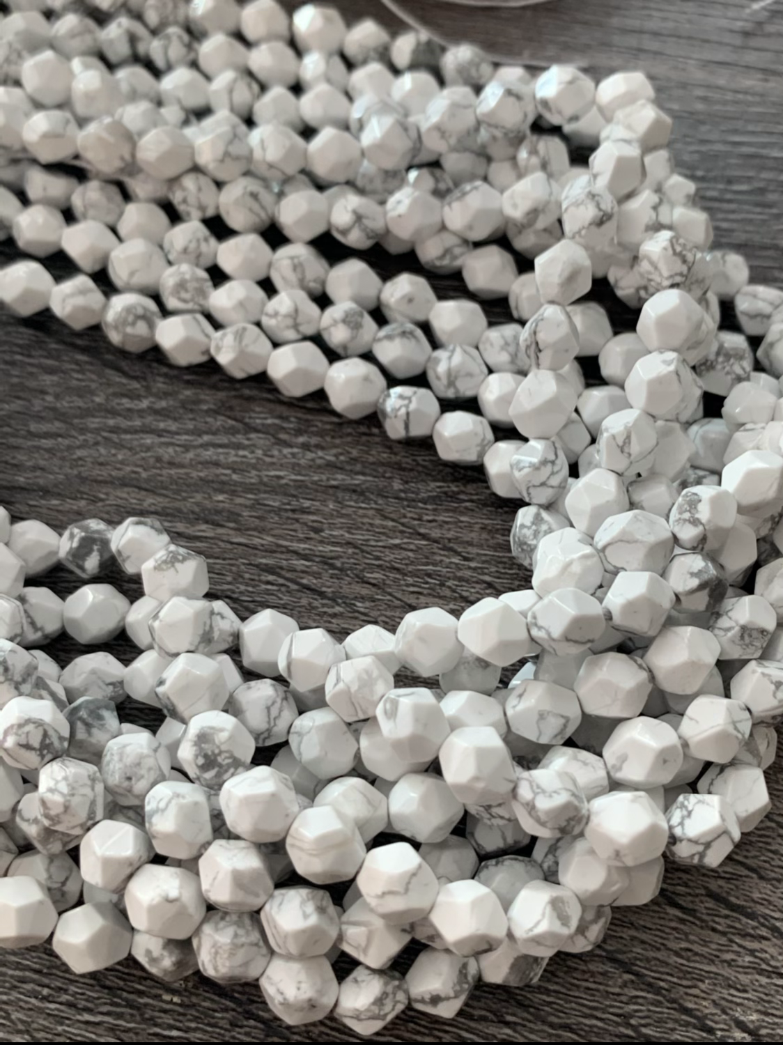 8mm multicut gemstone strand qty 47 beads approx 21288