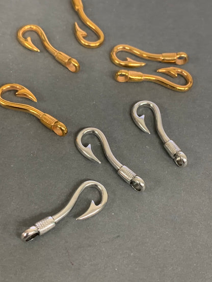 13x37mm  Fish hook Clasp