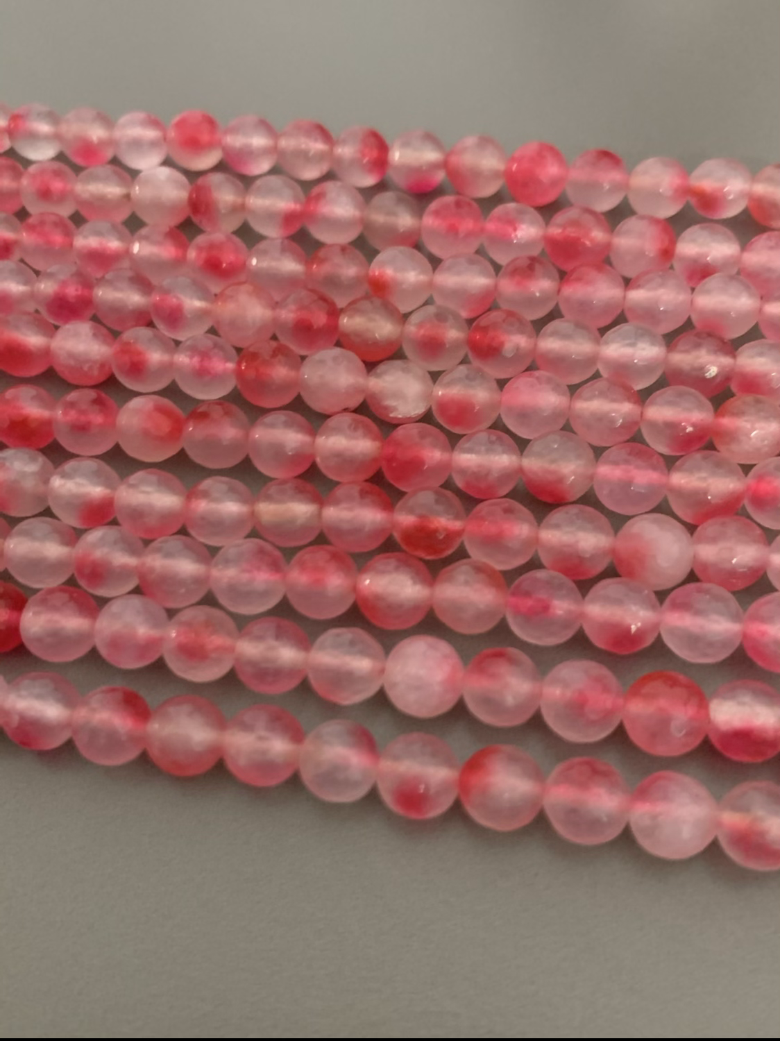 8mm rose agate strand qty 48 beads per strand 21528