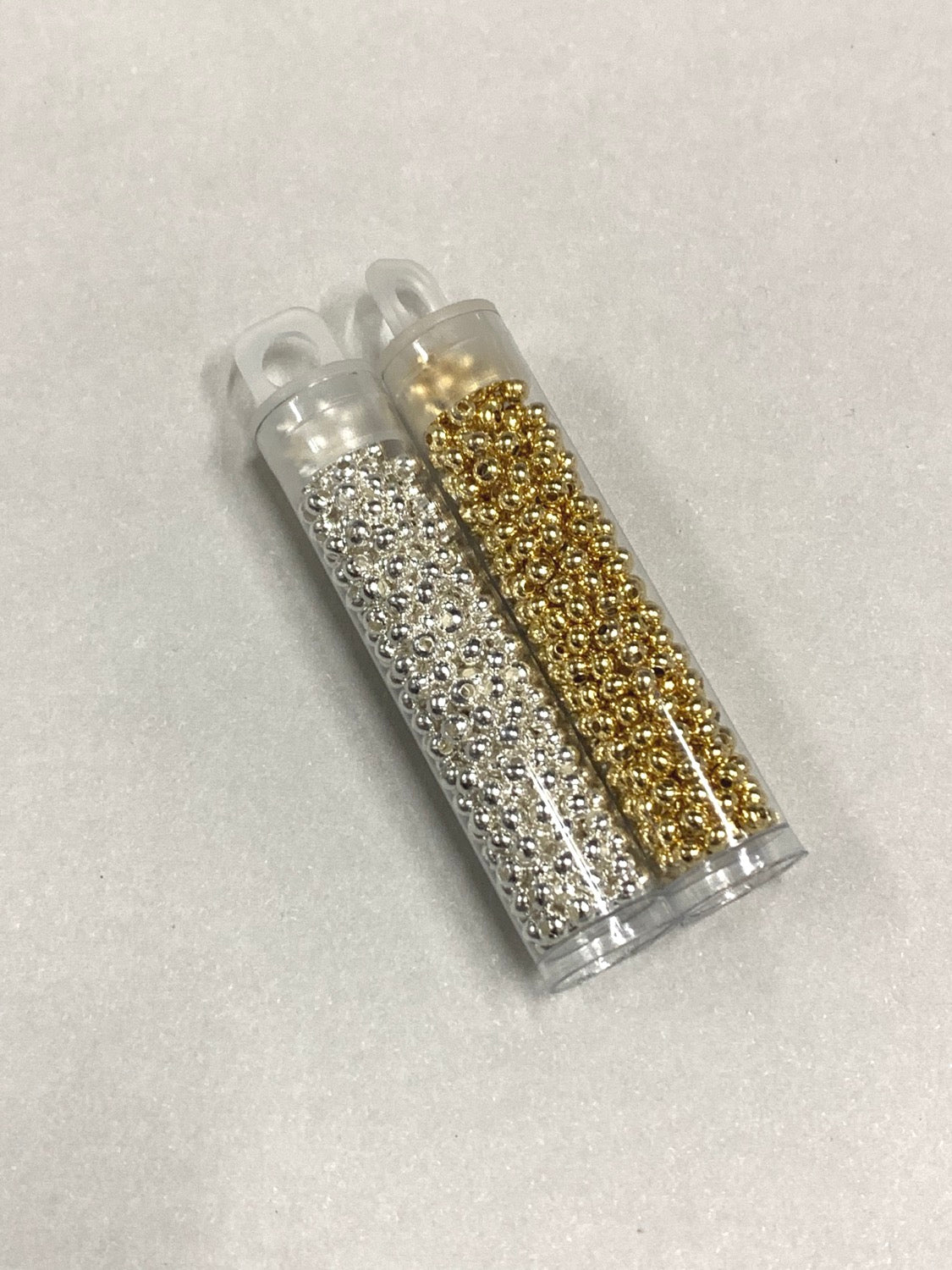 #8 seed beads tube 24k / Separador