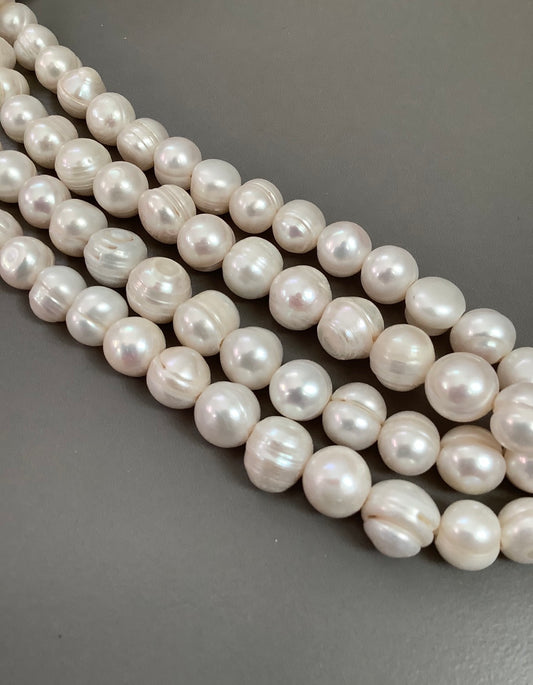 11-13mm FreshWater Wide Hole Pearl qty1-  13182