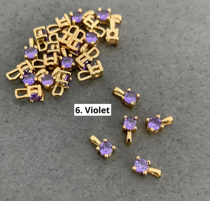 Zirconia charm Qty 1 /21563