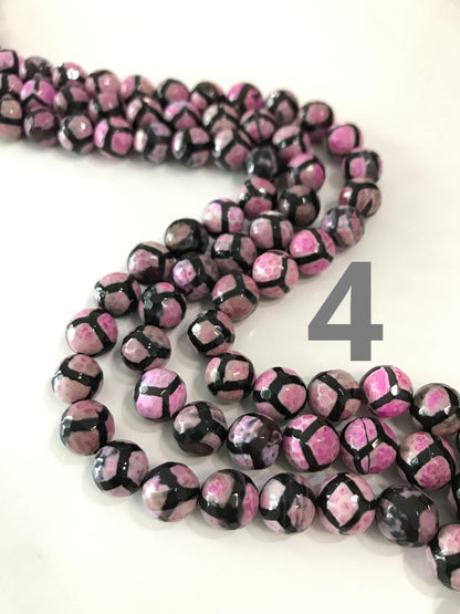 10mm Tibetan Agate Qty1- 24327