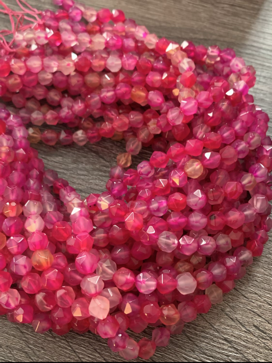 8mm  multicut gemstone strand 47 beads per strand 21288