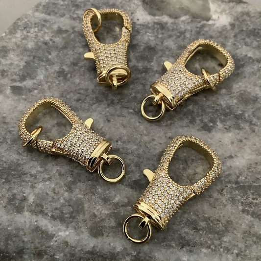 25mm All Pave Lobster Qty1- 23494
