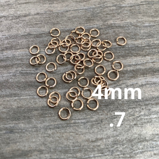 4mm Round Jumpring Aprox 139- 22952