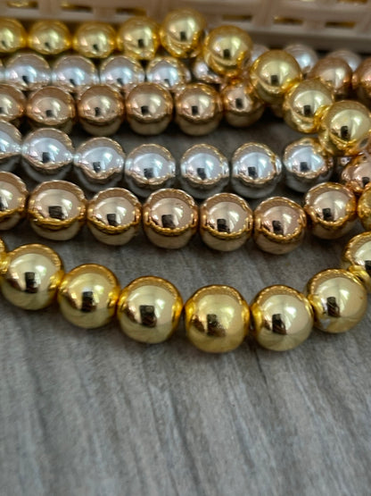 10mm hematite by strand