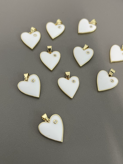 20mm heart qty 1