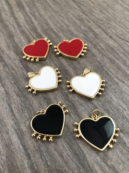 Enamel Heart qty1