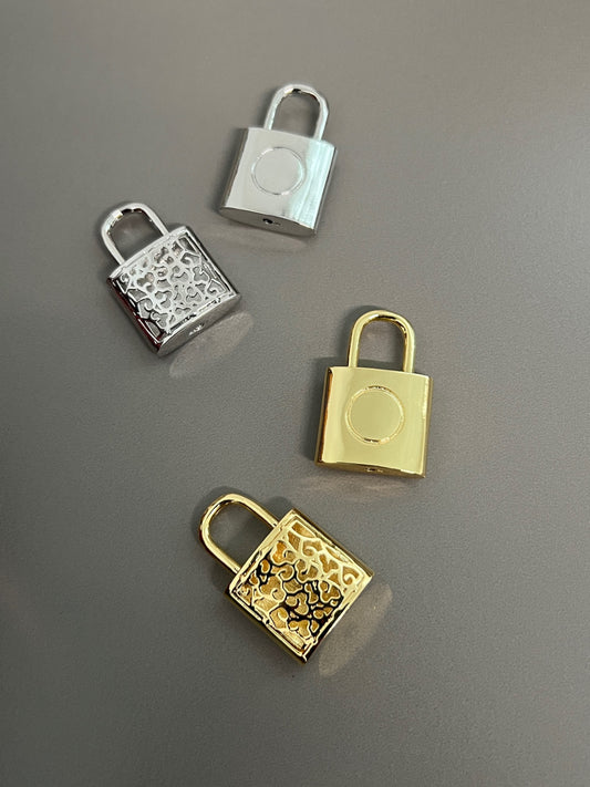 Lock Gold- Silver Qty1-  24585