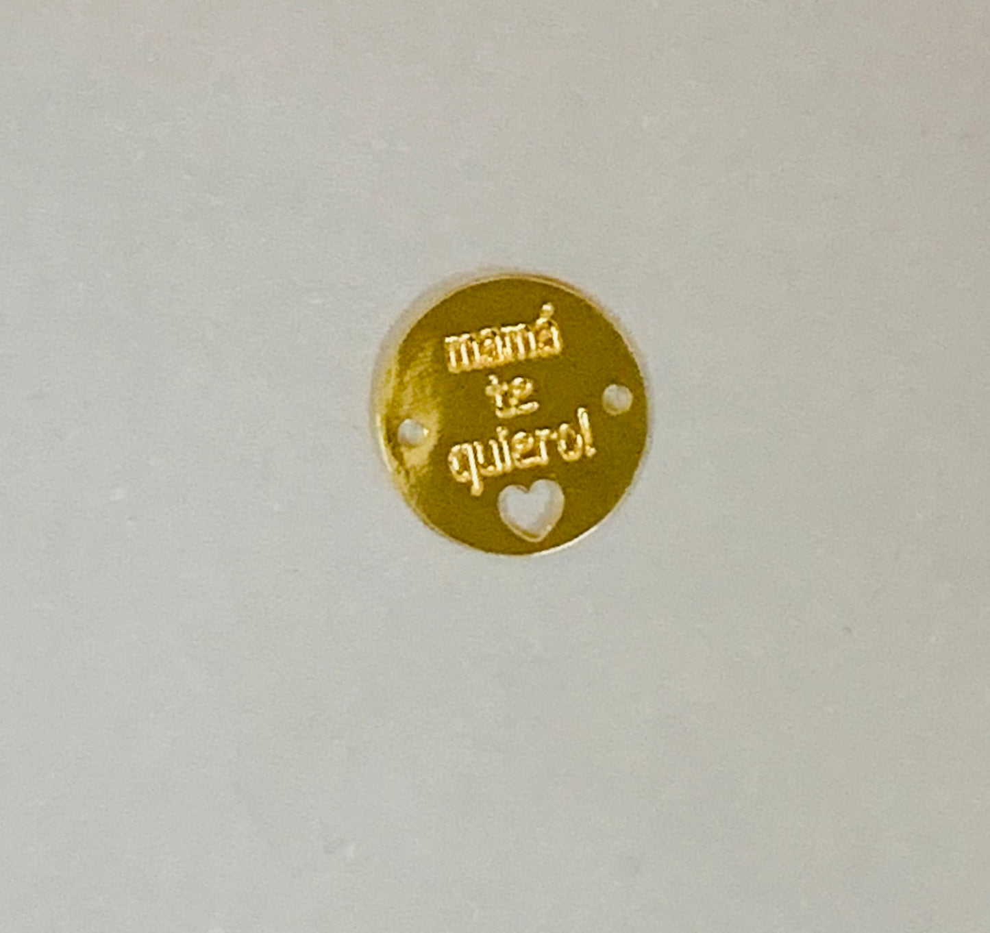 15mm charm “mama te quiero” 18218