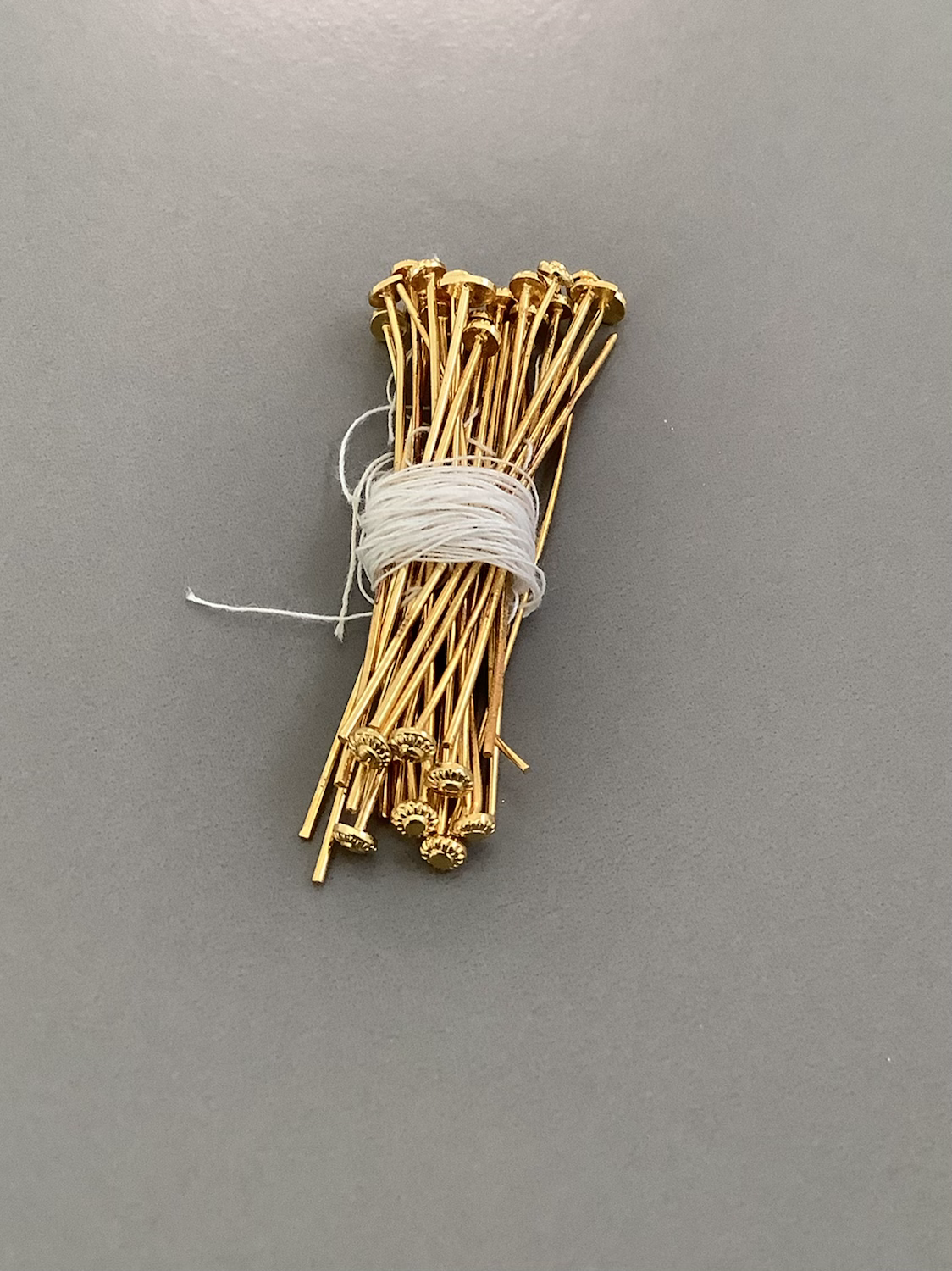 54mm headpin flat with design qty 5 / 14594