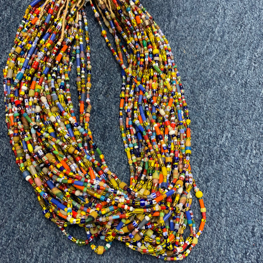 Multicolor strand with orange 20967