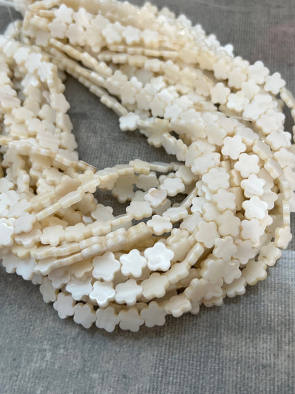 Moon, star, flower, hearts strand 15 inch strand