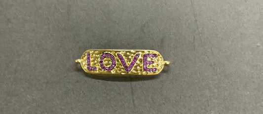 36mm Love Bar Connector qty 1 / 20419