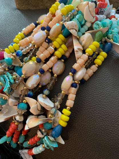 Mix with coral and turq 8 inches 21083