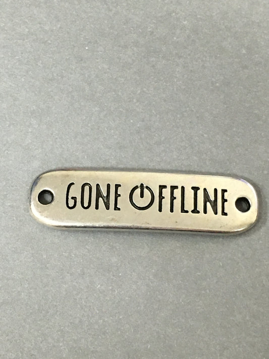 38mm Gone Offline Bar Silver-13542