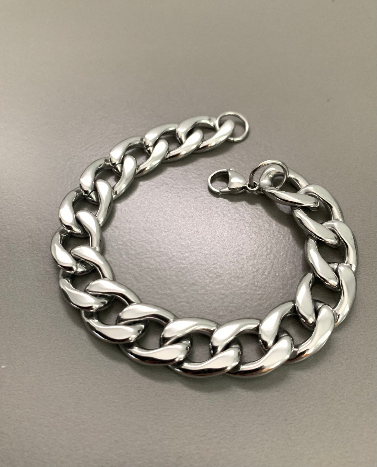 7inch Cub Chain Stainless Steel Silver qty1- 22071